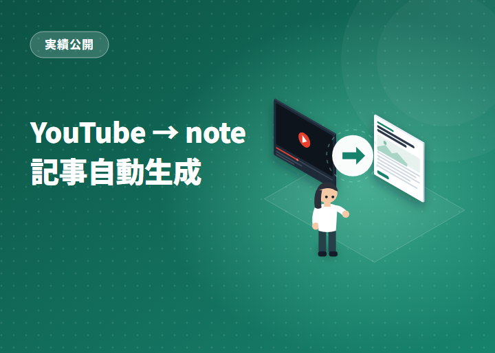 YouTube → note 記事自動生成